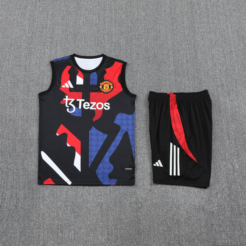 Manchester United Short sleeve training kit 25/26 New Season Football Jersey Sports Shirt