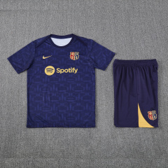 Barcelona Short sleeve training kit 25/26 New Season Football Jersey Sports Shirt