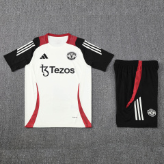 Manchester United Short sleeve training kit 25/26 New Season Football Jersey Sports Shirt