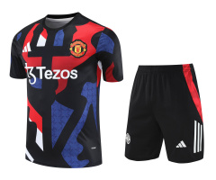 Manchester United Short sleeve training kit 25/26 New Season Football Jersey Sports Shirt