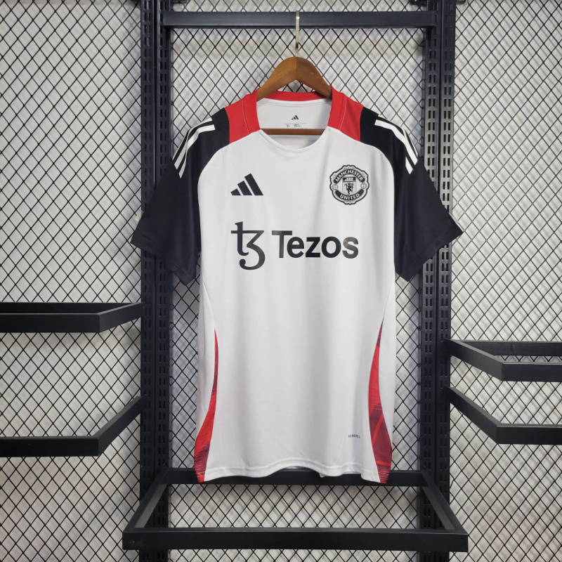 Manchester United Training Jersey 25/26 New Season Football Jersey Sports Shirt