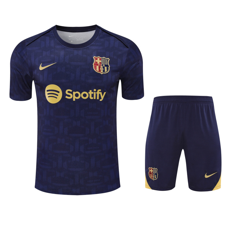 Barcelona Short sleeve training kit 25/26 New Season Football Jersey Sports Shirt