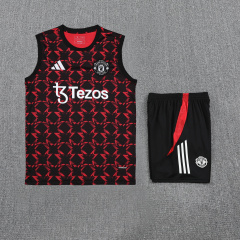 Manchester United Short sleeve training kit 25/26 New Season Football Jersey Sports Shirt