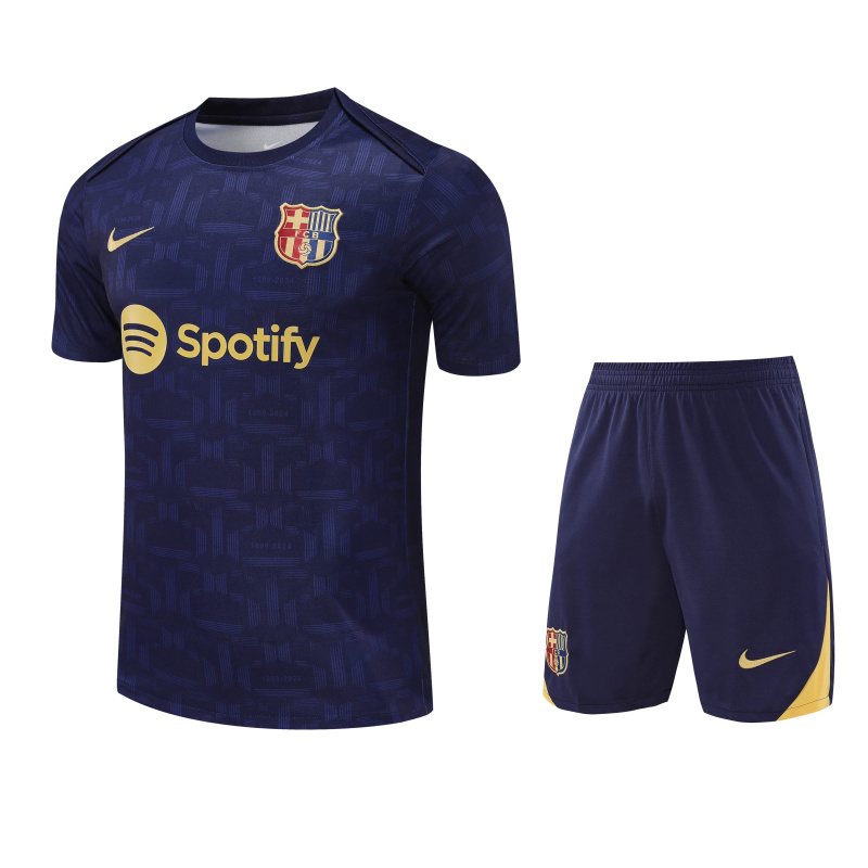 Barcelona Short sleeve training kit 25/26 New Season Football Jersey Sports Shirt