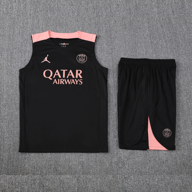 PSG Short sleeve training kit 25/26 New Season Football Jersey Sports Shirt