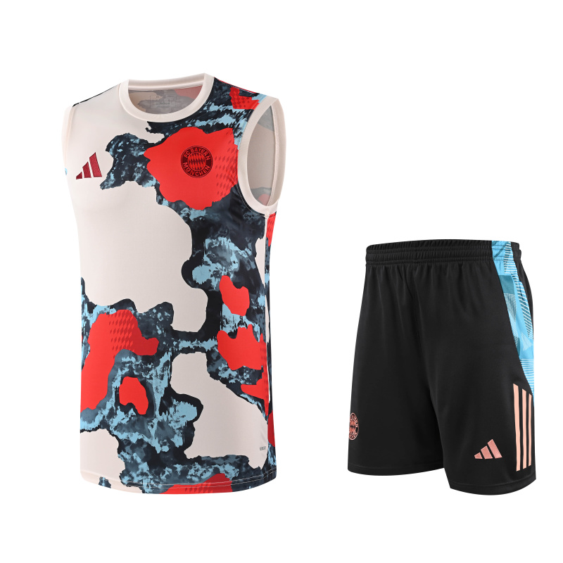 Bayern Munich Short sleeve training kit 25/26 New Season Football Jersey Sports Shirt