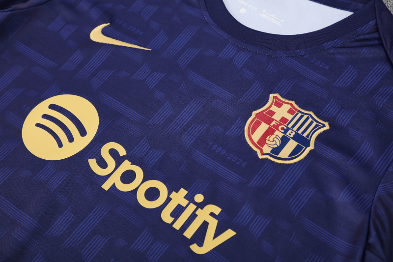 Barcelona Short sleeve training kit 25/26 New Season Football Jersey Sports Shirt