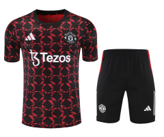 Manchester United Short sleeve training kit 25/26 New Season Football Jersey Sports Shirt