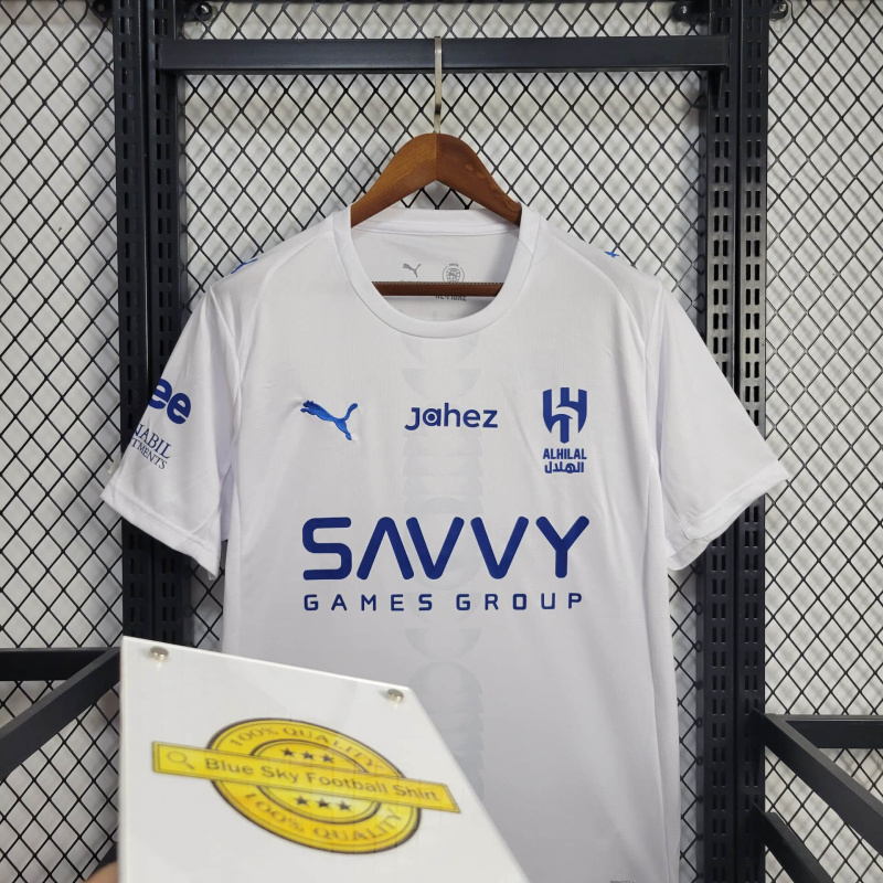 Al Hilal away 25/26 New Season Football Jersey Sports Shirt
