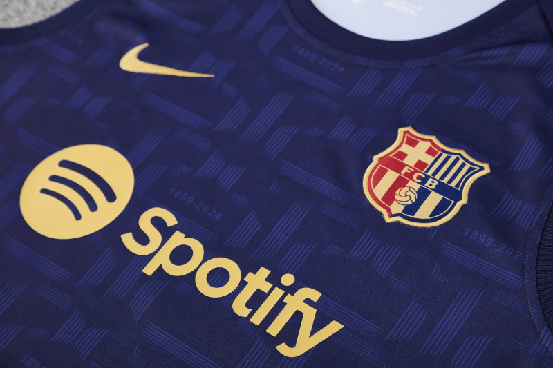 Barcelona Short sleeve training kit 25/26 New Season Football Jersey Sports Shirt