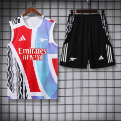 Arsenal Training Jersey Shirt + Shorts 25/26 New Season Football Jersey Sports Shirt