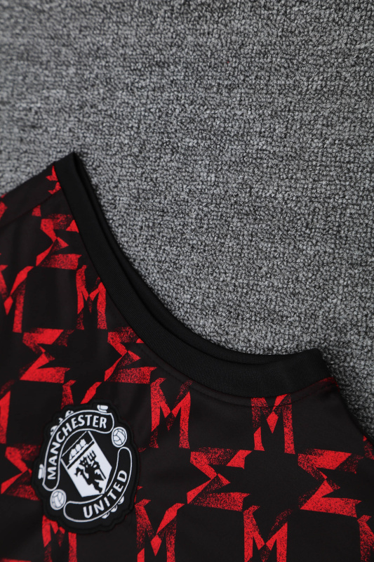 Manchester United Short sleeve training kit 25/26 New Season Football Jersey Sports Shirt