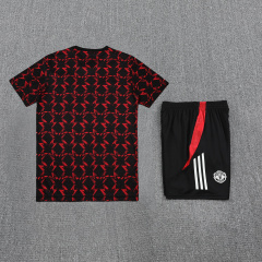 Manchester United Short sleeve training kit 25/26 New Season Football Jersey Sports Shirt