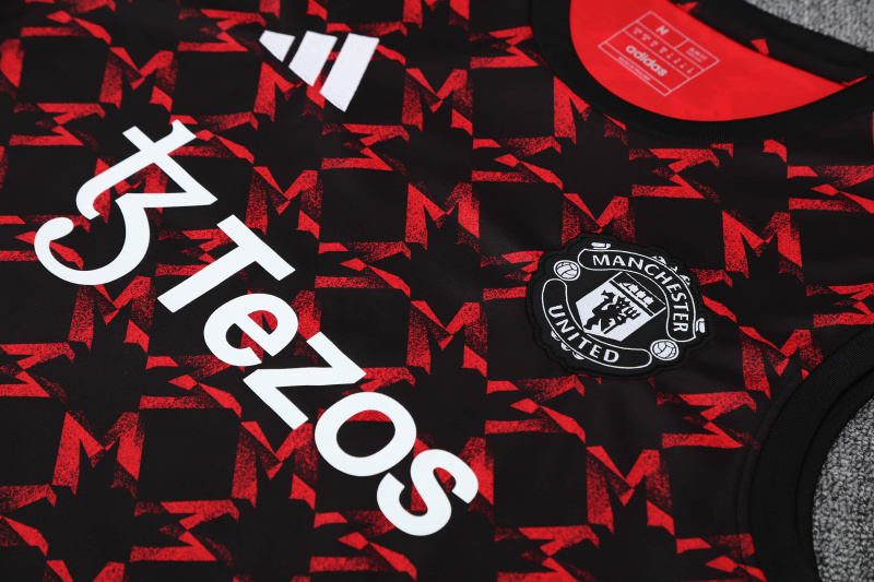 Manchester United Short sleeve training kit 25/26 New Season Football Jersey Sports Shirt