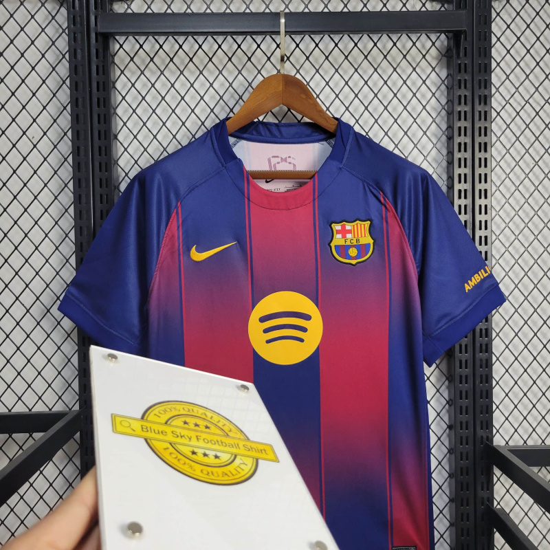 Barcelona home 25/26 New Season Football Jersey Sports Shirt