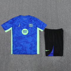 Barcelona Short sleeve training kit 25/26 New Season Football Jersey Sports Shirt