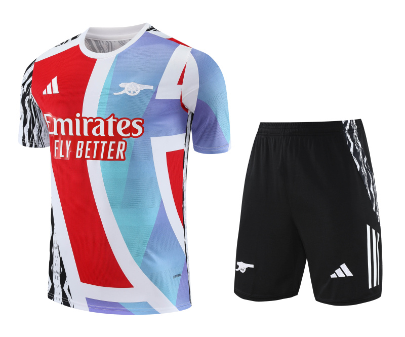 Arsenal Short sleeve training kit  25/26 New Season Football Jersey Sports Shirt
