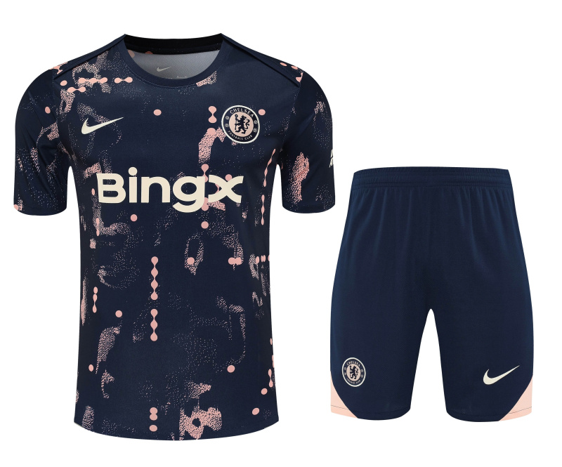 Chelsea Short sleeve training kit 25/26 New Season Football Jersey Sports Shirt