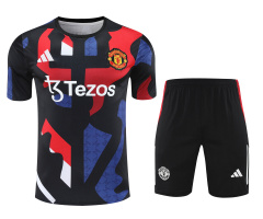 Manchester United Short sleeve training kit 25/26 New Season Football Jersey Sports Shirt