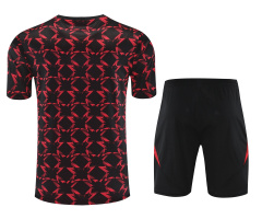 Manchester United Short sleeve training kit 25/26 New Season Football Jersey Sports Shirt