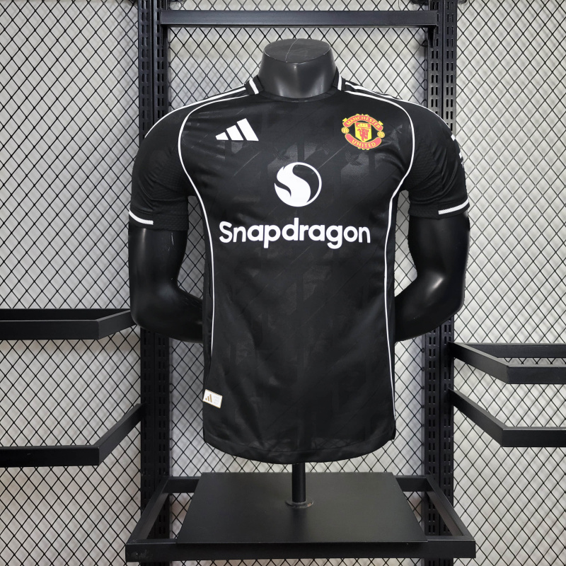 Player Manchester United Training Jersey 25/26 New Season Football Jersey Sports Shirt