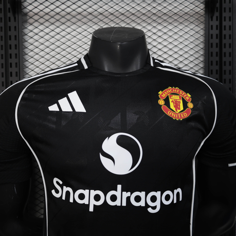 Player Manchester United Training Jersey 25/26 New Season Football Jersey Sports Shirt