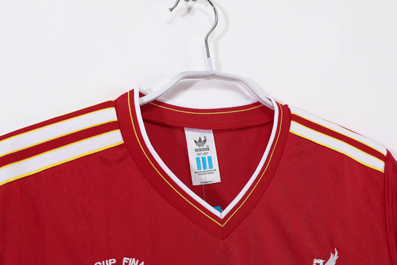 Liverpool home 1986/87 Retro Football Jersey Sports Shirt