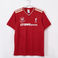 Liverpool home 1986/87 Retro Football Jersey Sports Shirt
