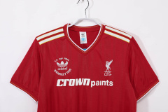 Liverpool home 1986/87 Retro Football Jersey Sports Shirt