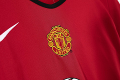 Manchester United Home 2004/06 Retro Football Jersey Sports Shirt