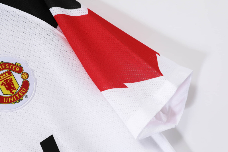 Manchester United Away 2010/11 Retro Football Jersey Sports Shirt