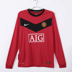 Manchester United home 2010 Retro Football Jersey Sports Shirt