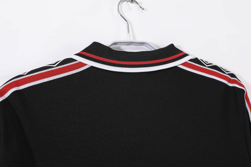 Manchester United away Long sleeve Retro 98/99 Football Team Shirt Jersey Sports Shirt