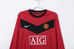 Manchester United home 2010 Retro Football Jersey Sports Shirt