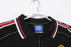 Manchester United away Long sleeve Retro 98/99 Football Team Shirt Jersey Sports Shirt