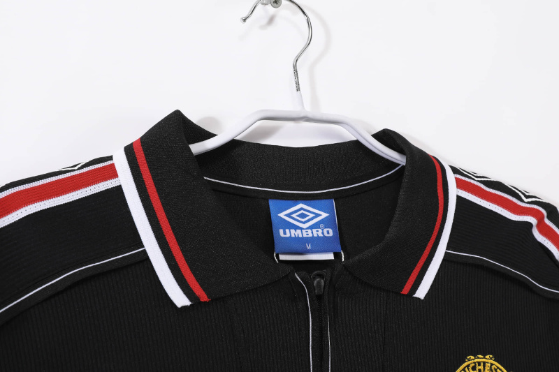 Manchester United away Long sleeve Retro 98/99 Football Team Shirt Jersey Sports Shirt