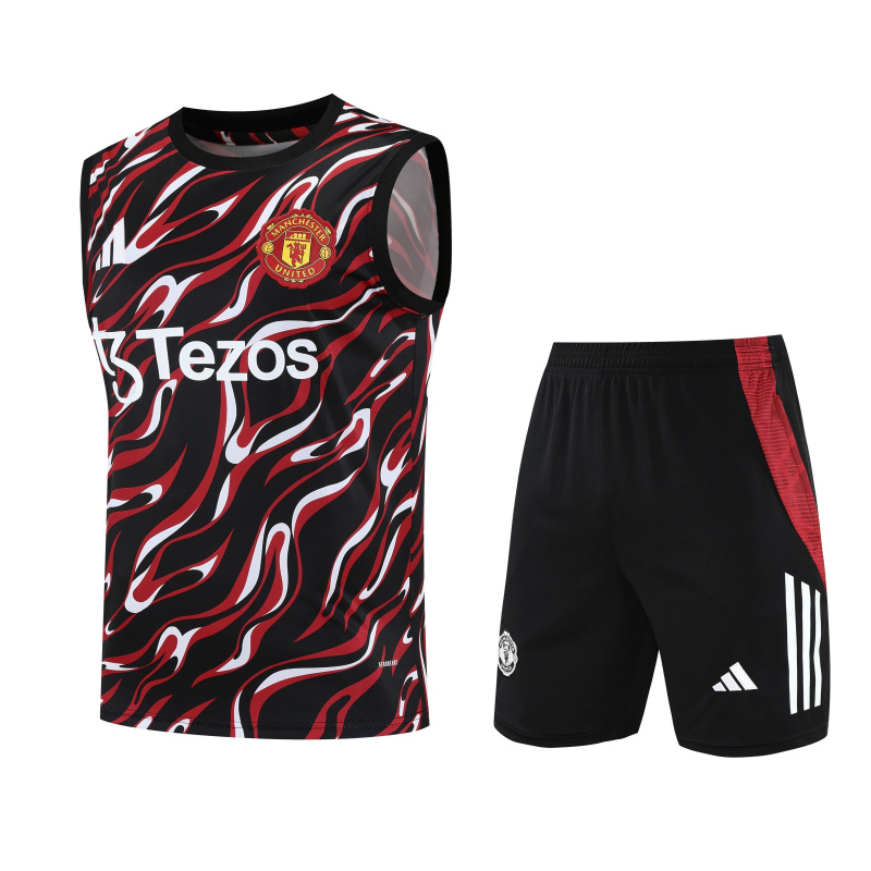 Manchester United Short sleeve training kit 25/26 New Season Football Jersey Sports Shirt