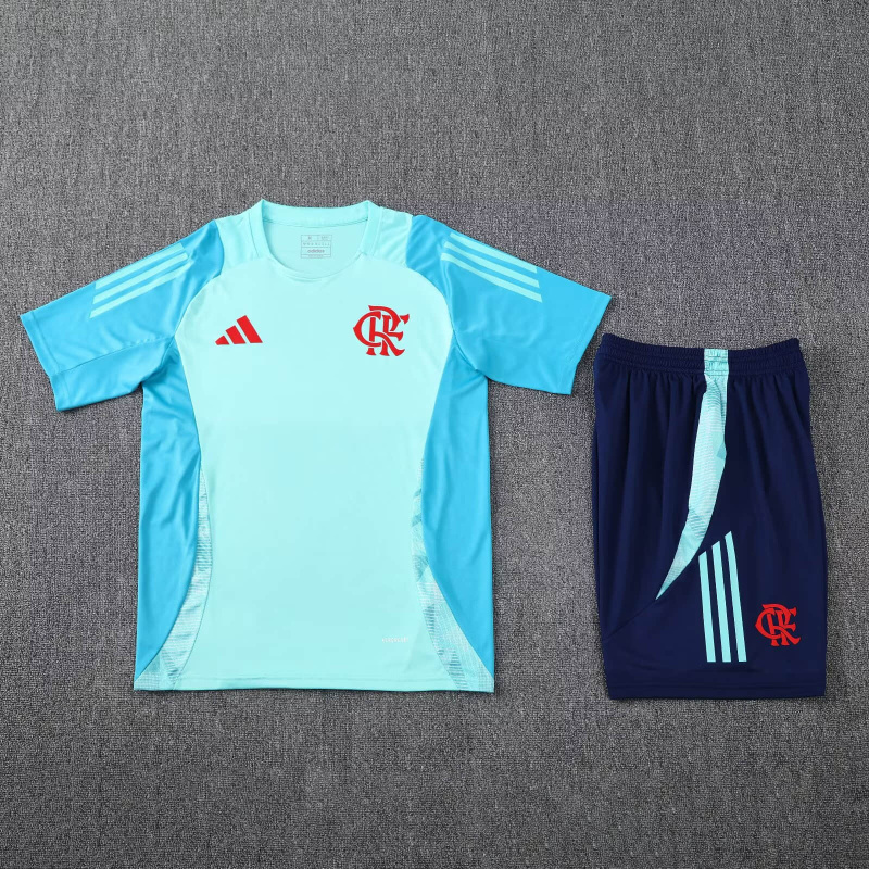 Flamengo Short sleeve training kit 25/26 New Season Football Jersey Sports Shirt