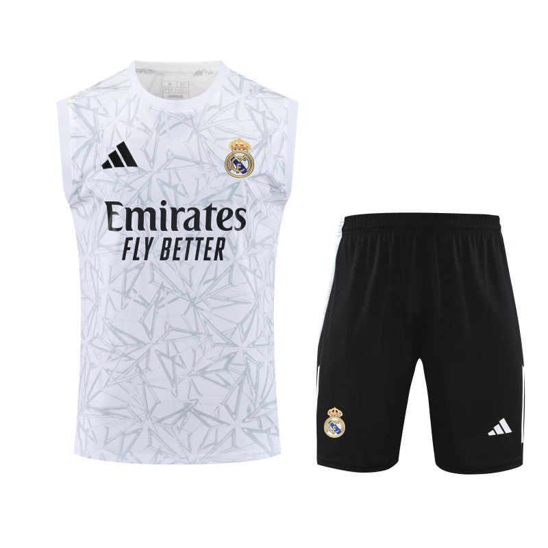Real Madrid Short sleeve training kit 25/26 New Season Football Jersey Sports Shirt