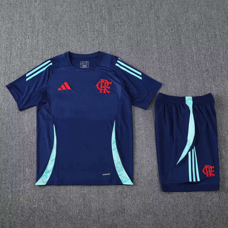 Flamengo Short sleeve training kit 25/26 New Season Football Jersey Sports Shirt