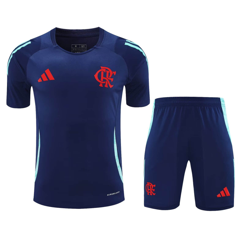 Flamengo Short sleeve training kit 25/26 New Season Football Jersey Sports Shirt