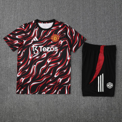 Manchester United Short sleeve training kit 25/26 New Season Football Jersey Sports Shirt