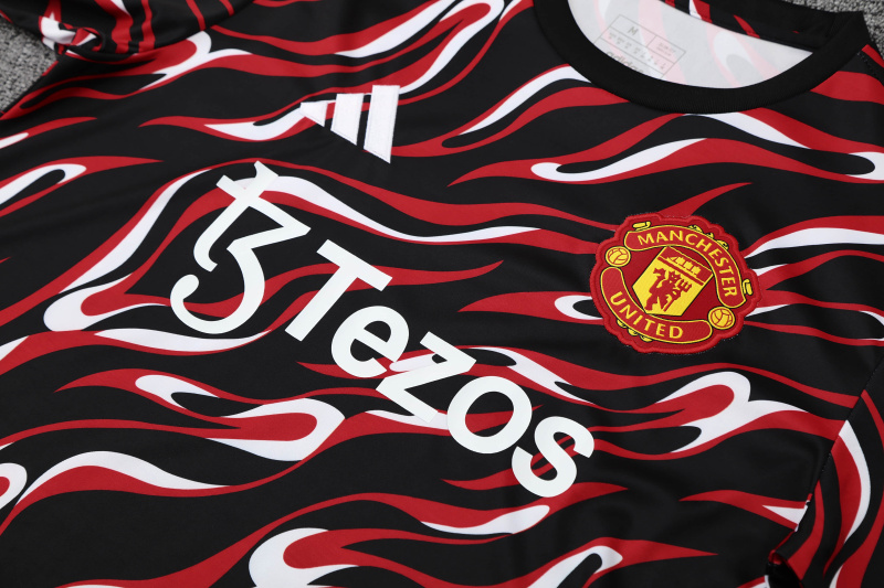 Manchester United Short sleeve training kit 25/26 New Season Football Jersey Sports Shirt