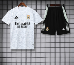 Real Madrid Short sleeve training kit 25/26 New Season Football Jersey Sports Shirt