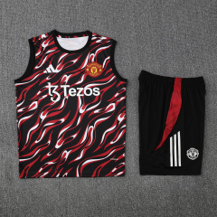 Manchester United Short sleeve training kit 25/26 New Season Football Jersey Sports Shirt