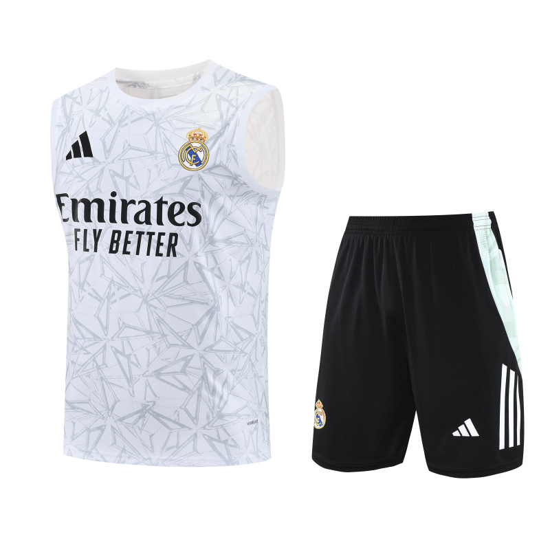 Real Madrid Short sleeve training kit 25/26 New Season Football Jersey Sports Shirt
