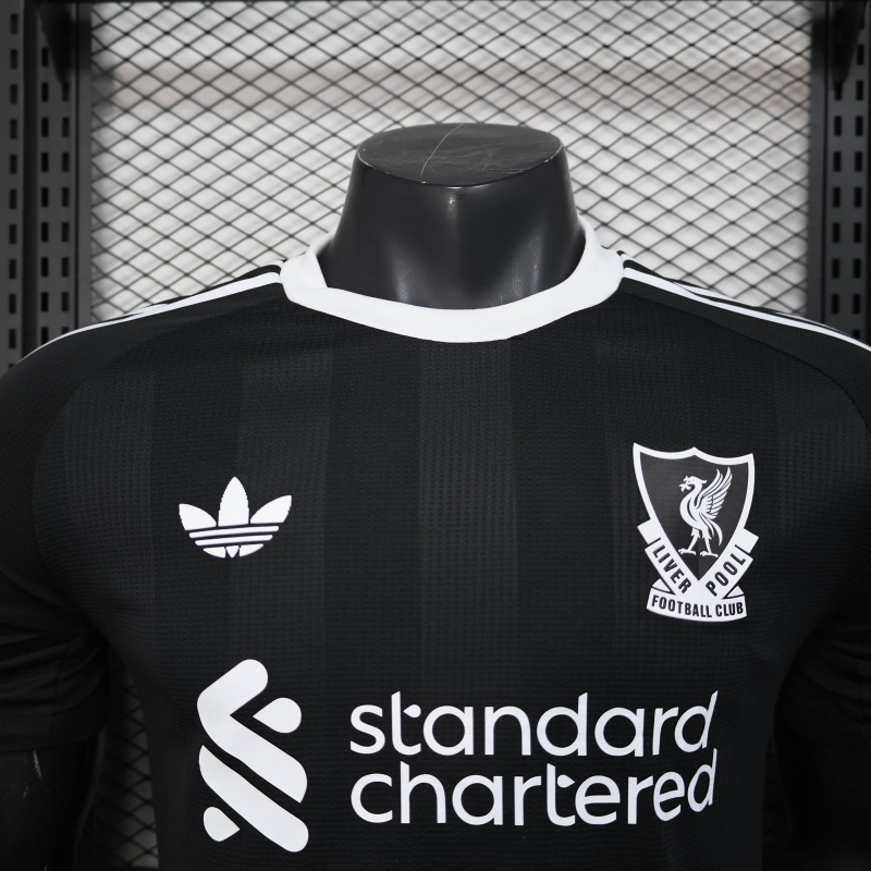 player Liverpool Goalkeeper 25/26 New Season Football Jersey Sports Shirt