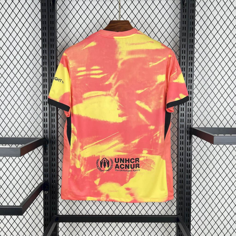 Barcelona pre-match training 25/26 New Season Football Jersey Sports Shirt