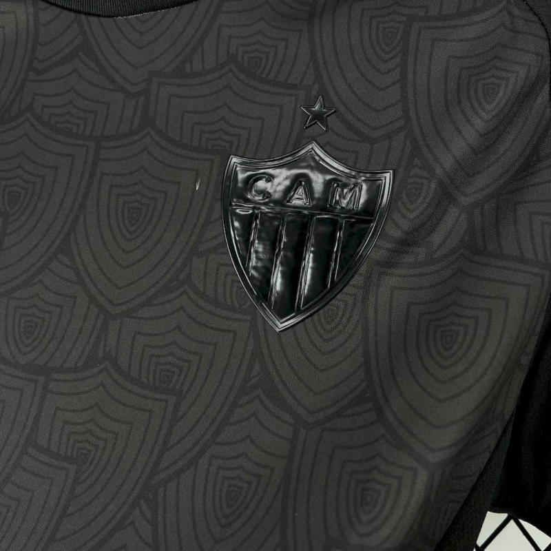 Atletico Mineiro All black special edition 25/26 New Season Football Jersey Sports Shirt