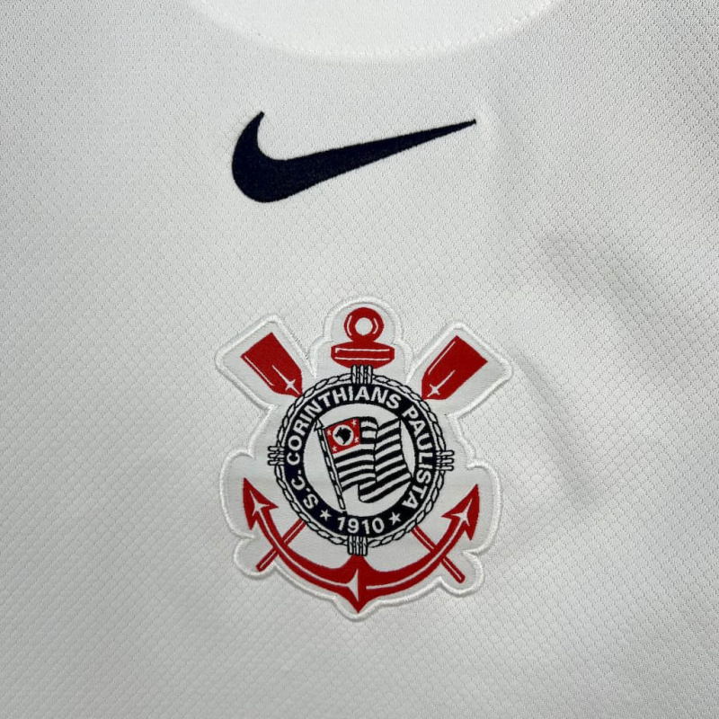 Corinthians Home 25/26 new season Football Jersey Sports shirt